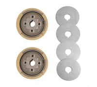 Kit d'embrayage de rechange pour moteur série Eh12, y compris les modèles Eh12-2d compatibles avec Mikasa Mt-72fw 15 x 80 mm Construction métallique (2 ensembles)