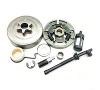 Kit d'embrayage et de tambour de pignon pour tronçonneuse Stihl-MS170 MS180 - Assemblage d'embrayage de rechange avec rondelle de roulement E-Clip engrenages à vis sans fin - 3/8" 6T (B)