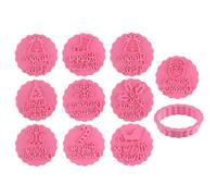 Kit d'Emporte-pièces à Biscuits de Noël 10 Pièces Outils Pâtisserie pour | 3D bonshommes en d'épices Père Noël renne découpe-des fêtes Pour Cuisine Pâtisserie Biscuits