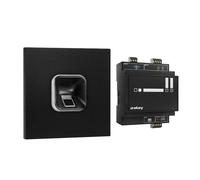 Kit d'empreintes digitales ekey sLine en noir pour Gira 106 noir mat