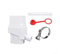 Kit d'entrée de seau d'eau de pluie pour tuyaux de descente rectangulaires de 5,1 x 7,6 cm pour une gestion durable de l'eau