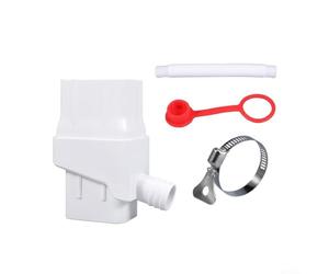 Kit d'entrée de seau d'eau de pluie pour tuyaux de descente rectangulaires de 5,1 x 7,6 cm pour une gestion durable de l'eau