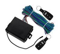 Kit D'entrée sans Clé pour Voiture, Verrouillage Centralisé à Distance | Télécommande Noire en Abs, Installation Simple, Technologie Avancée, Fermeture Rapide, pour Portes de Voiture