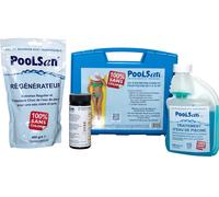 Kit d'entretien complet Poolsan sans chlore piscine 5-20m³