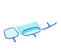 vidaXL Kit d'entretien de piscine 3 pièces – Écumeurs, brosse murale, multifonctionnel