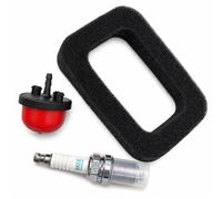 Kit d'entretien filtre à air + ampoule d'amorçage pour moteurs de tondeuse Mountfield Stiga SP414 HP414 RS100 RV100 pièces de rechange