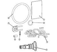 Kit d'entretien Grünbeck pour vanne de régulation avec injecteur 187668e MC/MD32, PA/PB, EA/E