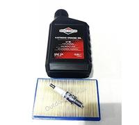 Kit d'entretien Honda pour tondeuses à gazon à essence HRB475 et HRB535 Briggs huile, bougie et filtre