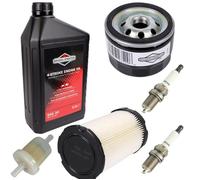 Kit d'entretien Husqvarna TC 142T B&S 7200 Filtre + Huile 2L + Bougie D'Allumage ORIGINAL