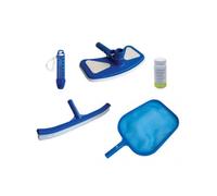 Kit d'entretien piscine 6 éléments, epuisette ect.. - jardiboutique