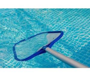 Kit d'entretien piscine BSI, 6 articles, Aspirateur de fond, Manche 1,5m, Flotteur, Thermomètre