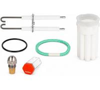 Kit d'entretien pour Buderus G115 | Logatop BE & BE-A 1.0 | 1.1 | 1.2 | 1.3 | 28 kW | Buse d'huile 0,55-60° HFD | Kit de service pour brûleur à huile