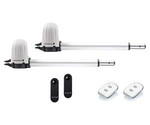 Kit depour portail motorisé, modèle KST3224, fréquence 868 MHz, comprenant 2 télécommandes, pour portails à 2 battants