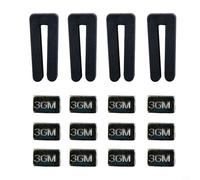 Kit d'équilibrage pour ventilateurs de plafond 4 jeux avec poids en métal et clips de serrage pour fixer les lames asymétriques performance silencieuse installation facile