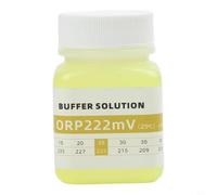 Kit d'Étalonnage pH 4.0/7.0/10.0 avec Solution de Stockage ORP, 3 Flacons de 50ML pour Électrode et Analyseur, Idéal Laboratoire et Hydroponie(ORP222mv)