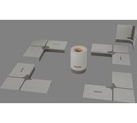 Kit d'étanchéité KALDEWEI pentagone, 5,0m, au ras du sol, 689720500000