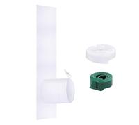 Kit d'étanchéité pour fenêtre de climatisation portable - Set de scellement battant AC tissu, accessoire d'économie d'énergie pour climatiseur portable pour cuisine, maison et