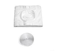 Kit d'étanchéité pour Porte Coulissante Climatiseur Portable 25x232 cm | Terylene Fabric, Double Stitching, No-drill Install, Fits AC & Dryer Exhausts, Blocks Heat And Rain