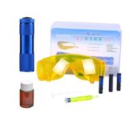 Kit Détecteur de Fuite de Climatiseur - 1 Kit | Lampe de Détection de Fuite de Fluide Frigorigène | Testeur Composant & Réfrigérateur | Électroménager & Climatisation Auto | Outil Technicien