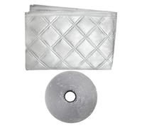 Kit d'évacuation d'air pour fenêtre de climatiseur Barrière Imperméable à | Joint de Fenêtre Intérieur pour Climatiseur Mobile pour Tuyau de 13 à 15 cm Chambre Salon 3 mètres