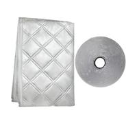 Kit d'évacuation d'air pour fenêtre de climatiseur Barrière Imperméable à | Joint de Fenêtre Intérieur pour Climatiseur Mobile pour Tuyau de 13 à 15 cm Chambre Salon 5 mètres