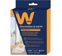 Kit d'évacuation porte et fenêtre universel Wpro pour climatiseurs portables Blanc Blanc G