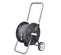 Kit dévidoir avec tuyau d'arrosage 1/2" WHITE LINE 30 mètres