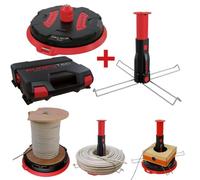 Runpotec Dérouleur de câble XB 300 X Board – Kit complet, mandrin multifonctionnel, 1 pièce