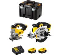 Kit DeWALT DCK XR2WP2T (DCS331 + DCS391 + 2 x 5.0 Ah + DCB115 + TSTAK VI)