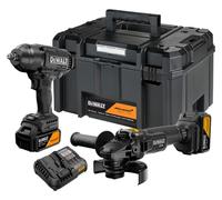 Kit DeWALT DCK2225MP2T McLaren (DCF99M + DCG45M + 2 batteries de 5,0 Ah + DCB1104 + TSTAK VI)