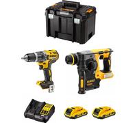 Kit DeWALT DWK210 (DCD796 + DCH273 + 2 x 2.0 Ah + DCB107 + TSTAK VI)