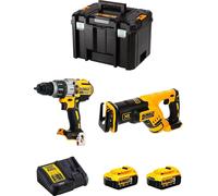 Kit DeWALT DWK218 (DCD996 + DCS367 + 2 x 5.0 Ah + DCB115 + TSTAK VI)