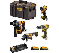 Kit DeWALT DWK404PS (DCH172 + DCF850 + DCD796 + DCG405 + 2 x 1.7 Ah + DCB132 + DS400)