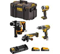 Kit DeWALT DWK405PS (DCH172 + DCF921 + DCD796 + DCG405 + 2 x 1.7 Ah + DCB132 + DS400)
