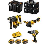 Kit DeWALT FVK381X3HD-QW 54 V/18 V (DCH333 + DCD996 + DCG418 + 3 x 9,0 Ah + DCB118 + 2 x TSTAK II + TSTAK VI)