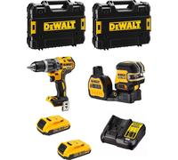 Kit DeWALT MTPROF01 (DCD796 + DCE088NG18 + 2 x 2,0 Ah + DCB107 + 2 x TSTAK II)