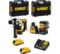 Kit DeWALT MTPROF04 (DCH172 + DCE088NG18 + 2 x 2,0 Ah + DCB107 + 2 x TSTAK II)