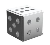 Kit d'exercices de soudage - Cube d'exercice de soudure de 4,2 x 4,2 cm, bloc d'entraînement en acier | Outil de débutant pour compétences d'atelier Kit Pro Use Precision Fabrication Learning Module
