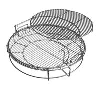 Kit d'extension de 5 pièces, 2 grilles multi niveaux, panier conveggtor et 2 demi-grilles inox XL