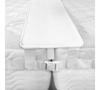 Kit d'extension de lit - Connecteur de matelas - Pour agrandir le lit - Ensemble complet - Largeur : 30,5 cm - Blanc