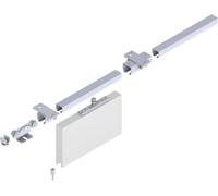 Kit d'extension garniture de porte coulissante SP400D001 galvanisé,bleu L.2000mm