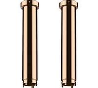 Kit d'extension hansgrohe ShowerSolutions 13603300 230 mm pour montage au plafond ShowerHeaven 1200/300 4jet, poli Red Or