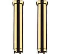 Kit d'extension hansgrohe ShowerSolutions 13603990 230 mm pour montage au plafond ShowerHeaven 1200/300 4jet, aspect or poli