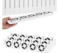 Kit d'extension Jayseuw amplificateur de radiateur, universel, adaptateur secteur inclus, 5 ventilateurs Trio Set