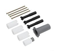 Kit d'extension pour Grohtherm SmartControl 14048000 - Adaptateur de tuyau de rechange de 2,5 cm - Finition laiton - Montage mural - Kit de garniture de douche - Rénovation de salle de bain