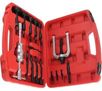 Kit d'extracteur de roulement intérieur, kit de 16 pièces, acier au carbone durable, massette facile à utiliser