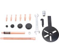 Kit d'extracteur de roulement, séparateur interne robuste, extracteur de trou borgne, crochet à 3 mors, outil d'extraction multifonctionnel