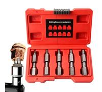 Kit d'extracteurs de vis abîmées Extracteur robuste inoxydable facile | Kit d'extraction de boulons pour hommes papa mari lui mécanicien auto garage atelier camion écrou goujon
