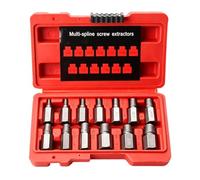 Kit d'extracteurs de vis abîmées Extracteur robuste inoxydable facile | Outil extracteur de vis abîmée pour hommes papa mari lui mécanicien auto garage atelier camion écrou goujon