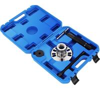 Kit d'extracteurs hydrauliques - Presse pour moyeux de roue et arbres de transmission - Capacité de 10 t - Acier au carbone 45# - Trempé, bruni, plaqué - Bleu